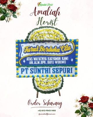 Papan Bunga Duka di Kora