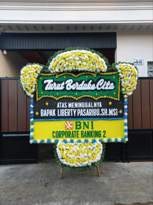Papan Bunga Duka di Kora