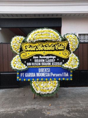 Papan Bunga Duka di Kora