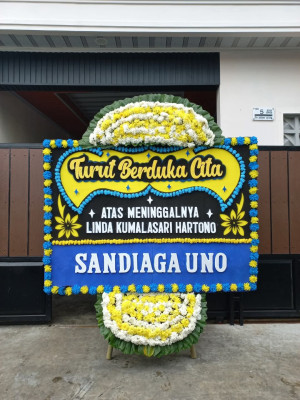 Papan Bunga Duka di Kora