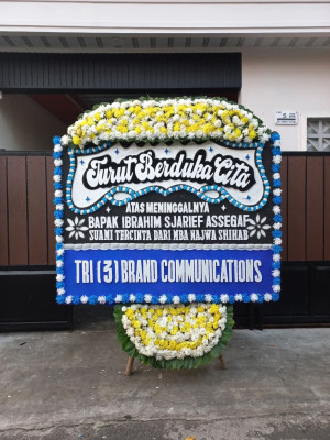 Papan Bunga Duka di Kora